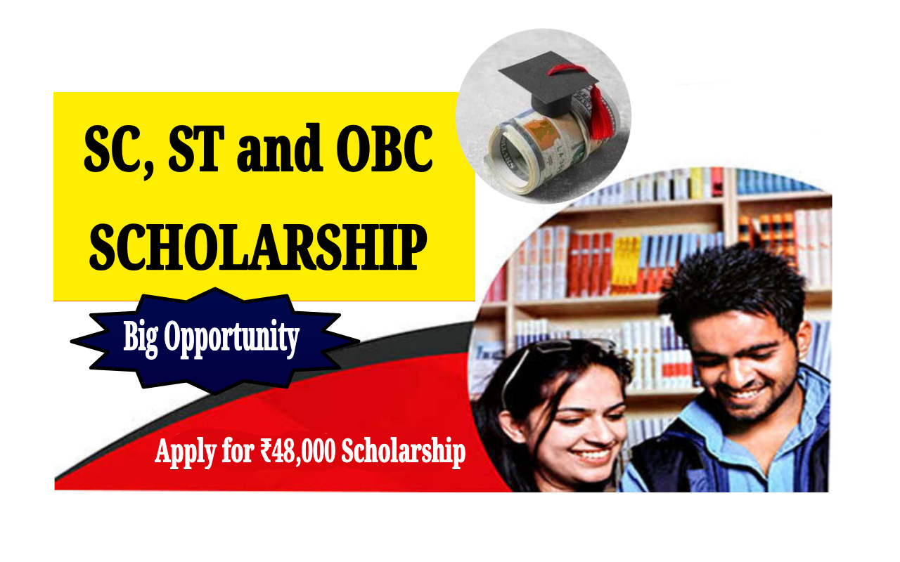 SC ST OBC Scholarship 2025